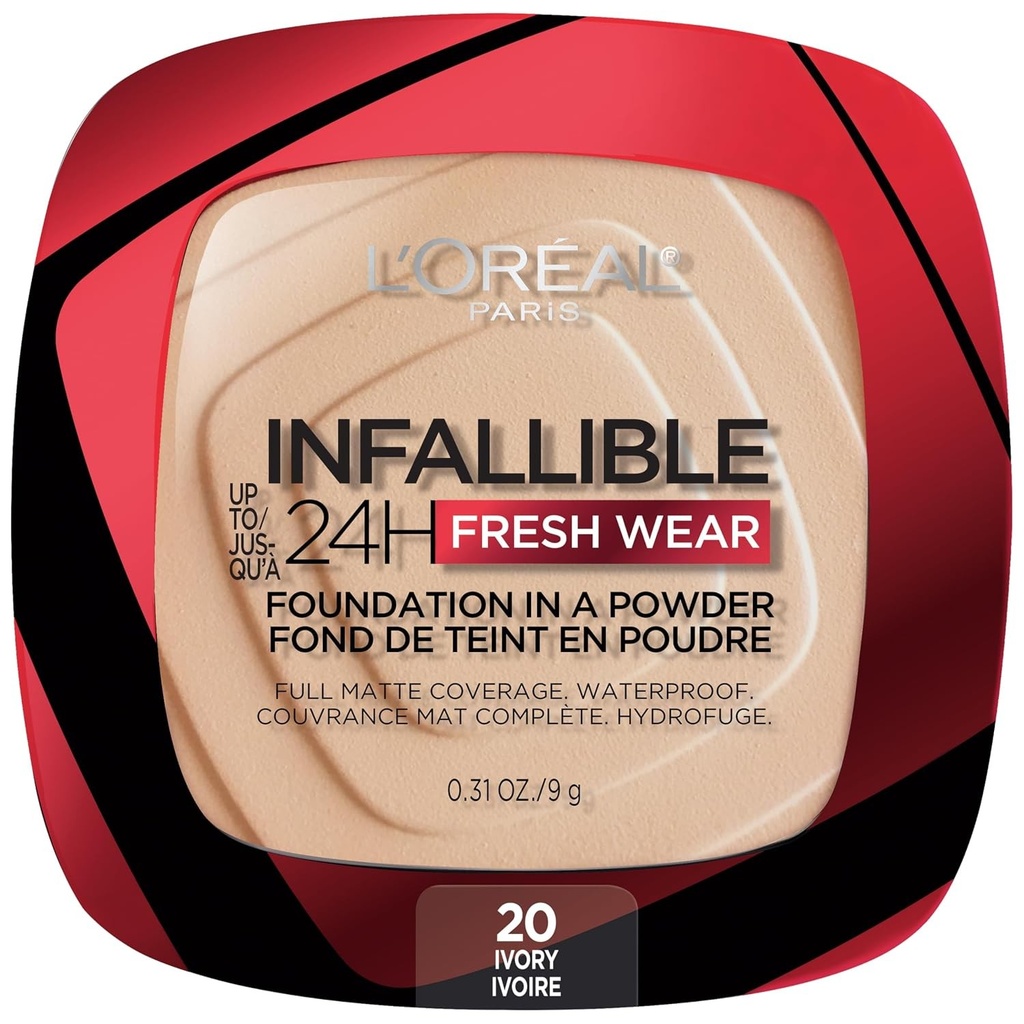 L’Oréal Paris Infallible 24H Fresh Wear Foundation in a Powder