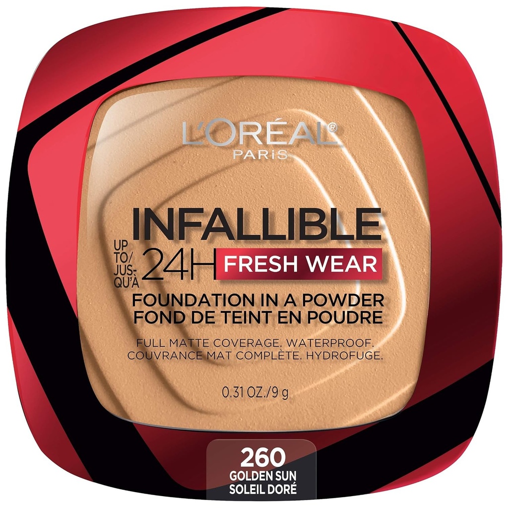 Base en polvo L’Oréal Paris Infallible Fresh Wear 24H