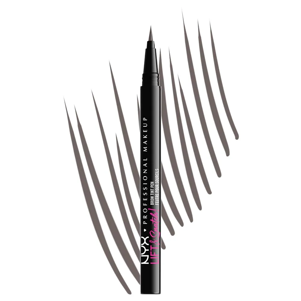 NYX Professional Makeup Lift & Snatch! Brow Tint Pen – Gray Black