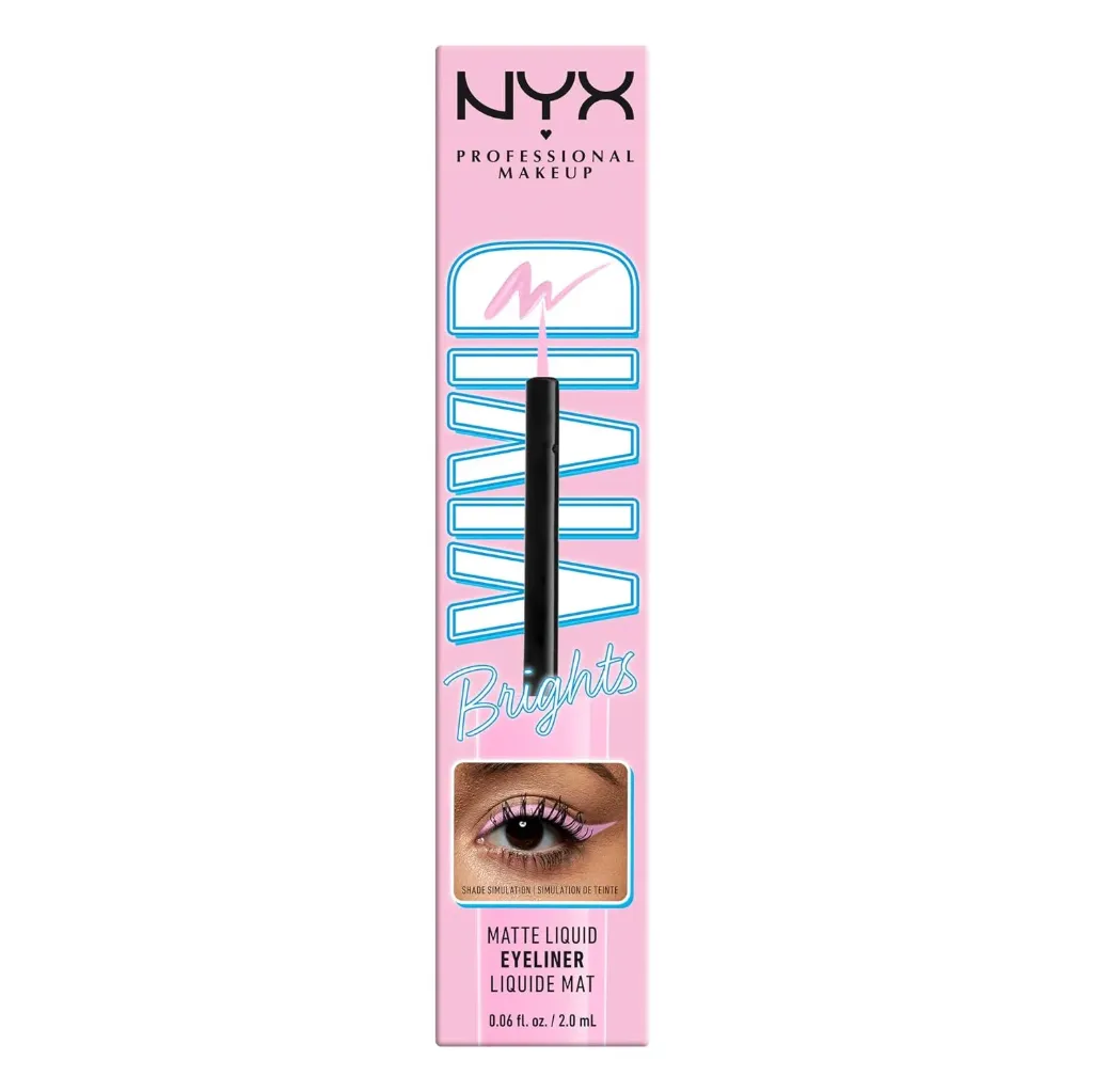 NYX Professional Makeup Vivid Brights Liquid Liner – Sneaky Pink